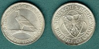 Weimarer Republik 3 Reichsmark Rheinlandräumung