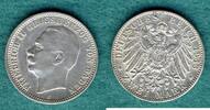 Baden 2 Mark 1913 G Friedrich II. vz 285,00 EUR  zzgl. 5,90 EUR Versand