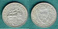 Weimarer Republik 5 Reichsmark 1927 A 100-Jahrfeier Bremerhaven vz 435,00 EUR  zzgl. 5,90 EUR Versand