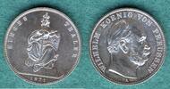 Preußen Vereinsthaler 1871 A Wilhelm I. (1861-1888) , Siegesthaler vz/stgl 95,00 EUR  zzgl. 4,50 EUR Versand