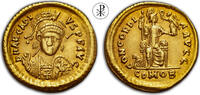Roman Imperial Solidus ★ Thessalonica mint ★ R! ARCADIUS, RIC 37, Constantinopolis - (VIDEO incl.)