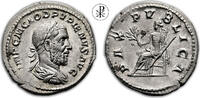 Pupienus - Roman Imperial Denarius 238 AD (VIDEO incl.) ★ R! ★ PUPIENUS, BALBINUS, RIC 4, Rome, Pax Publica VZ