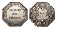 Medaillen Frankreich, Silber, ca. 29mm -