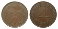 Weimarer Republik 4 Pfennig