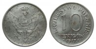 Kolonien und Nebengebiete 10 Fenigów