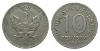 Kolonien und Nebengebiete 10 Fenigów