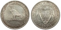 Weimarer Republik 3 Mark Rheinlandräumung