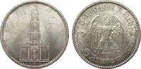Drittes Reich 5 Mark Kirche ohne Datum
