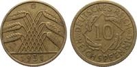 Weimarer Republik 10 Pfennig