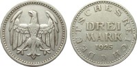 Weimarer Republik 3 Mark Kursmünze