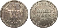 Weimarer Republik 3 Mark Kursmünze