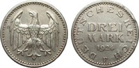 Weimarer Republik 3 Mark Kursmünze