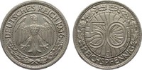 Weimarer Republik 50 Pfennig -