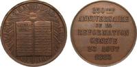 Medaillen Bronzemedaille 350-Jahrfeier Reformation Genf -