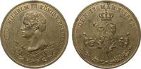 Altdeutschland bis 1871 Kriegs-Gedenkmedaille Friedrich Wilhelm III. -
