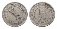 Kolonien und Nebengebiete 5 Verrechnungspfennig