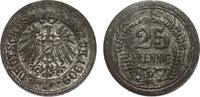 Kaiserreich Spielgeld 25 Pfennig -