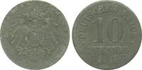 Ersatzmünzen 1. Weltkrieg 10 Pfennig -