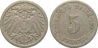 Kaiserreich 5 Pfennig -