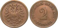 Kaiserreich 2 Pfennig -