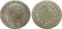 Altdeutschland bis 1871 1/6 Taler Preussen -