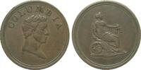 Europa (ohne €) Farthing Token Kanada Columbia (1820-1830) -