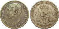 Europa (ohne €) 5 Pesetas Alfonso XII. -