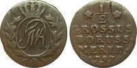Altdeutschland bis 1871 Cu 1/2 Groschen Friedrich Wilhelm II. -