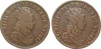 Europa (ohne €) Liard Ludwig XIV., mit zwei Portraitseiten -