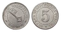 Kolonien und Nebengebiete 5 Verrechnungspfennig