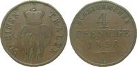 Altdeutschland bis 1871 4 Pfennig Schaumburg-Lippe -