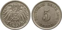 Kaiserreich 5 Pfennig -