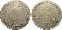 Altdeutschland bis 1871 20 Kreuzer Österreich Franz II. -