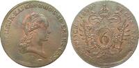 Altdeutschland bis 1871 6 Kreuzer Österreich Franz II. -