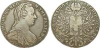 Altdeutschland bis 1871 Taler Österreich Maria Theresia, spätere Prägung -