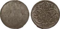 Altdeutschland bis 1871 1/2 Kreuzer Salzburg, einseitig -