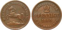 Altdeutschland bis 1871 2 Pfennig Braunschweig -
