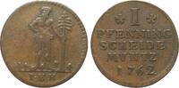 Altdeutschland bis 1871 1 Pfennig Braunschweig-Wolfenbüttel -