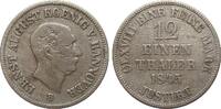 Altdeutschland bis 1871 1/12 Taler Hannover -