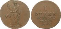 Altdeutschland bis 1871 1 Pfennig Hannover -