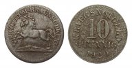 Kolonien und Nebengebiete 10 Pfennig Eisen