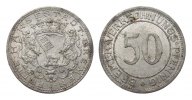 Kolonien und Nebengebiete 50 Verrechnungspfennig