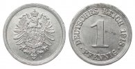 Ersatzmünzen 1. Weltkrieg 1 Pfennig -
