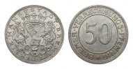 Kolonien und Nebengebiete 50 Verrechnungspfennig