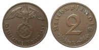 Drittes Reich 2 Pfennig -