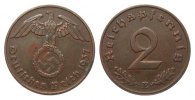 Drittes Reich 2 Pfennig -