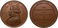 Medaillen Bronzemedaille Luther 300. Todestag Wittenberg -