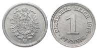 Ersatzmünzen 1. Weltkrieg 1 Pfennig -