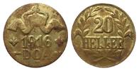 Kolonien und Nebengebiete 20 Heller Messing -