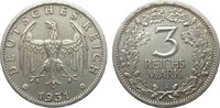 Weimarer Republik 3 Mark Kursmünze